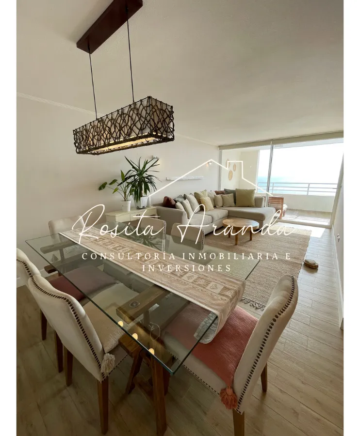 Imagen 3 de 23 de Arriendo Espectacular Departamento Vista Al Mar S. Sur