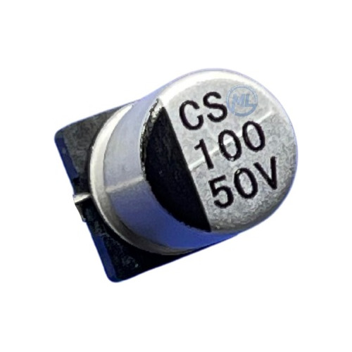 20x Capacitor Eletrolitico 100uf/50v Smd 105º 8x10,5mm Ketuo