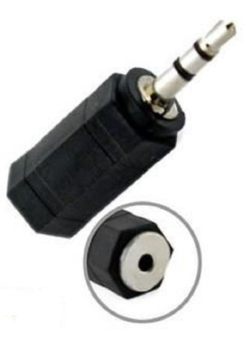 Adaptador De Audífonos Jack 2.5 Mm A Plug 3.5 Mm Estereo 