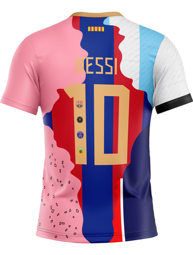 Camiseta Argentina Messi Inter Psg Barcelona Homenaje
