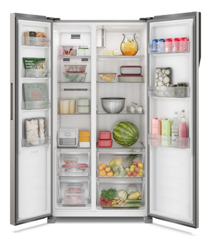 Geladeira Electrolux Is4s Side By Side 435l