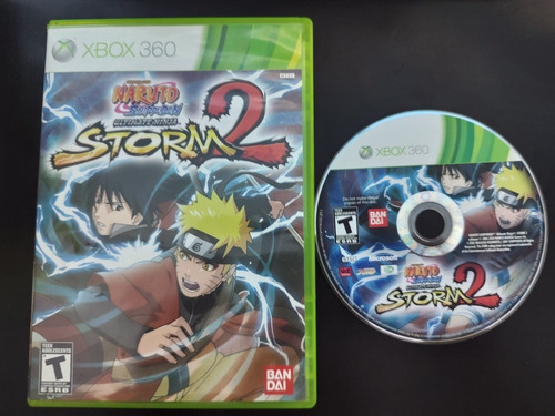 Naruto Shippuden Ultimate Ninja Storm 2 Xbox 360 Original 