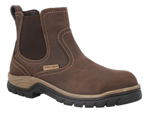 Bota Urbana 072757pr Natural Forro Reforzado Caballero Flat