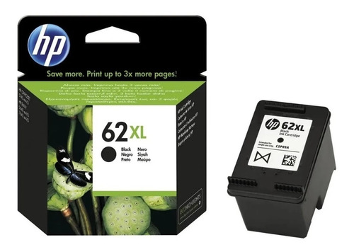 Cartucho Original Impresora Hp 62xl Negro C2p05al Officejet 