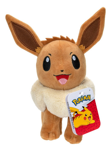 Peluche Eevee Pokemon 20 Cm Marrón Claro
