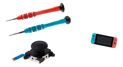 Kit Destornillador + 1 Analogo Compatible Con Switch Y Oled
