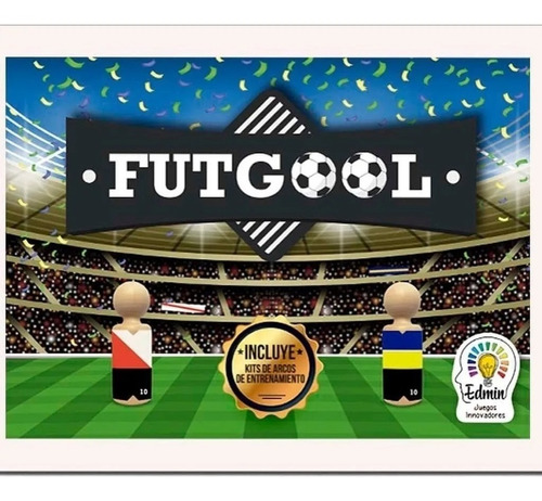 Juego Futgool Kit De Fútbol De Madera Niños Infantil