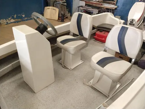 Lancha Tecno 410 Con Motor Johnson 35 + Trailer