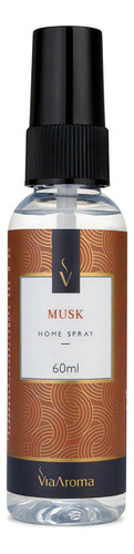 Aromatizante Via Aroma Home Spray spray musk 60 ml
