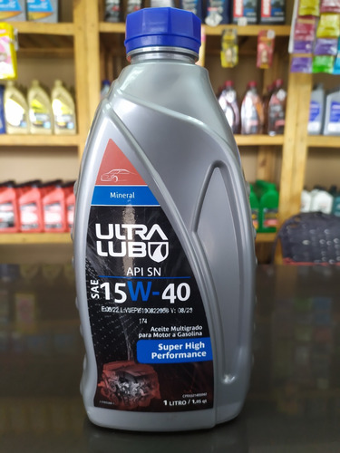 Aceite Ultralub 15w-40 Mineral 