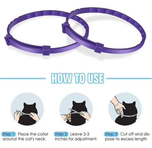 Collar Calmante Para Mascotas, Ajustable Para Perros Y Gatos