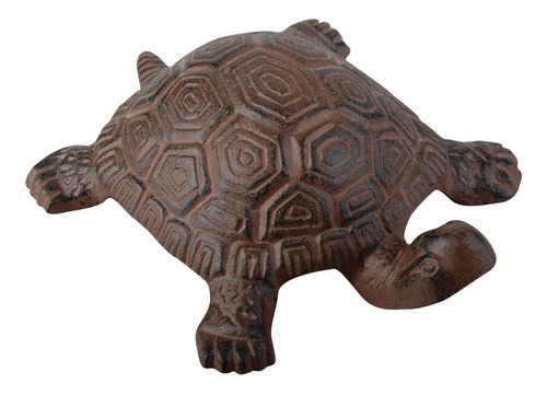 Tortuga Decorativa De Hierro Fundido, Grande