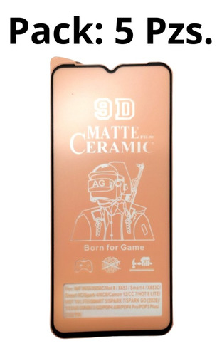 Protector Pantalla Ceramica Mate Redmi Note 9s Tienda Fisica