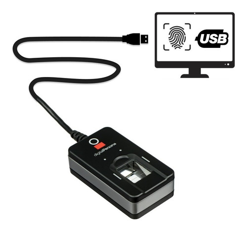 Imagen 4 de 10 de Lector De Huellas Digital Persona 5300 - Crossmatch Led Usb