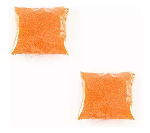 Orange Bola De Gel 7-8mm Bolas De Agua Balas No Tóxico Color Naranja