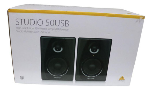 Monitores de estudio Behringer Studio 50usb 150w