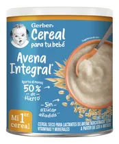 Comprar Cereal Infantil Gerber Etapa 1 Avena Integral Lata 270g