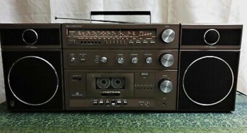 Imagen 3 de 4 de Retro Groundig Party Center 1000 Towel Blaster Boombox