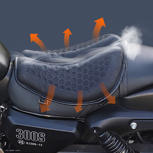 Cojín Amortiguador Para Moto Bicicleta Eléctrica Breathab [u