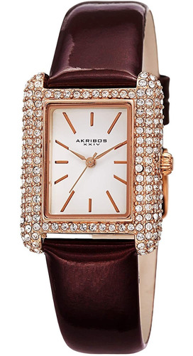 Reloj Mujer Akribos  Ak1068 Cuarzo Pulso Marrón Just Watches