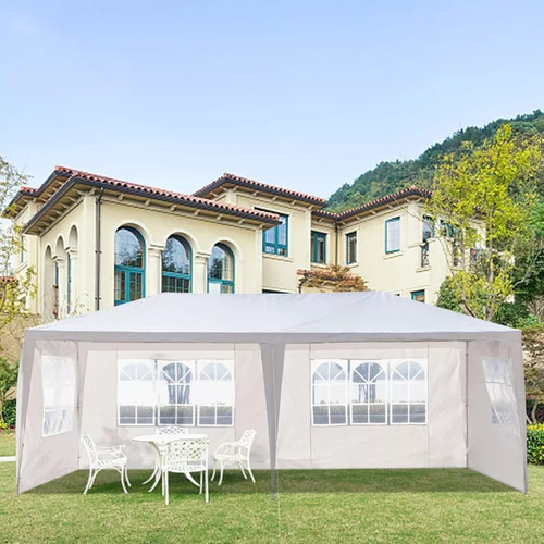 Toldo Carpa Reforzado 3x6 Metros Stanew Blanco Eventos 6x3