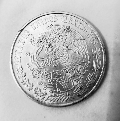 Auténtica Moneda Plata Mexicana 1978