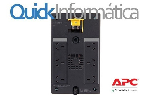 Ups Apc Bx1100ci 1100va C/ Estabilizador P/ Pc Gtia 2 Años B