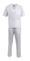 Comprar Ambo Grafil Blanco Enfermeria Sanidad Uniforme Medico Unisex
