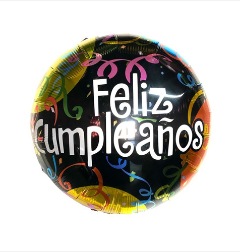 Globo Feliz Cumple 18´´ - Pack X 10 Un (ml305754)