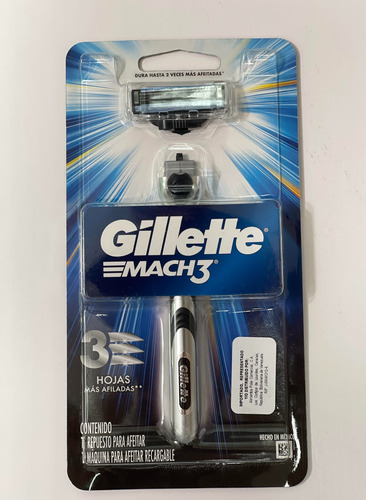 Afeitadora Gillette Mach3 