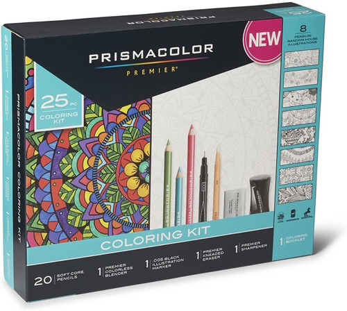 Imagen 1 de 3 de Lapices Prismacolor Premier Kit Para Colorear 25 Piezas