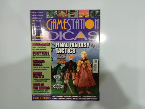 Revista Gamestation Dicas N 3 Detonado Final Fantasy Tactics