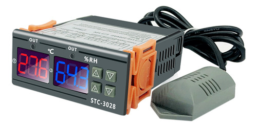 Controlador De Temperatura Stc-3028 Termómetro Digital De Hu