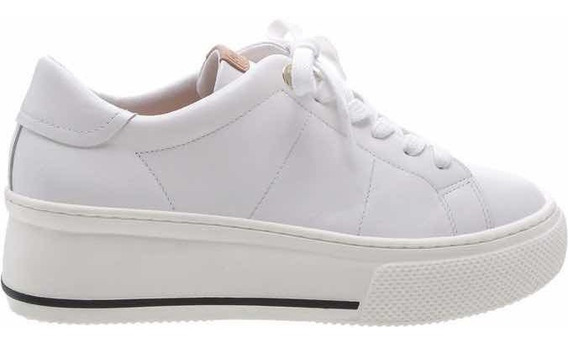 tenis flatform branco arezzo