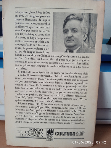Juan Pérez Jolote (Usado)