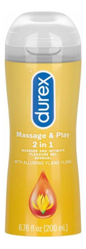 Lubricante Intimo Durex Play Massage 2-1  Ylang Ylang 200ml