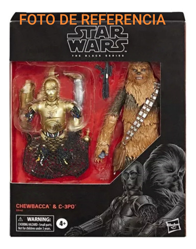 Chewbacca & C-3po Black Series Star Wars (Usado)