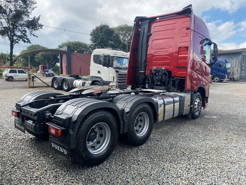 Imagem 6 de 19 de Volvo Fh 540 6x4 Globetrotter Ano 2021 Traçado Bordo