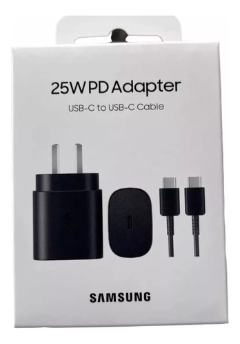 Cargador Samsung Note 20 Note 10 Flip 4 Z Flip5 25w Original