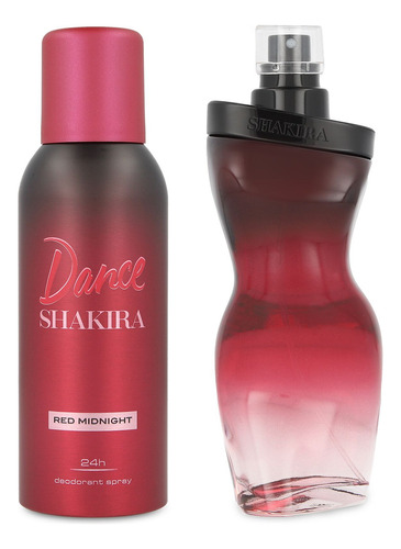 Conjunto Shakira Red Midnight, 2 peças - Dama