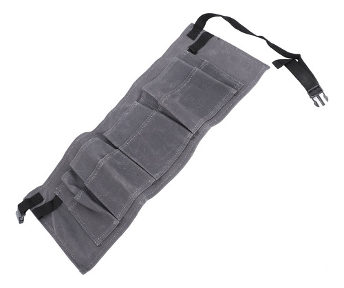 Riñonera De Lona Para Herramientas De Electricista, Gris