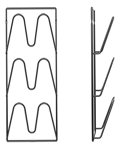2 Pçs Pote Tampa Rack Pendurado Pote Capa Rack De