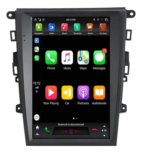 Ford Fusion 2013-2019 Android Tesla Gps Touch Carplay Radio