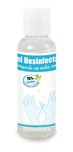 Gel Desinfectante Con Aceites Esenciales 70ml