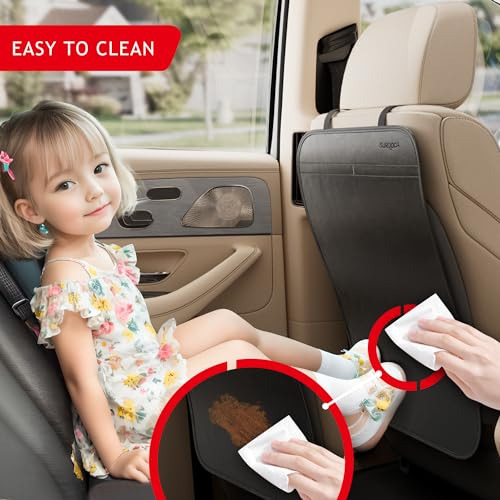 Protector De Asiento Trasero Kick Mats Para Niños Funda De C