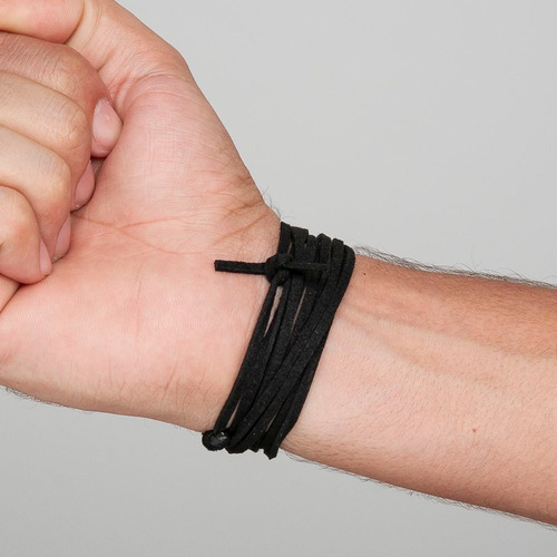Pulseira Cruz Jovem Cristão Comprimento 75 Cm Diâmetro 10 Cm