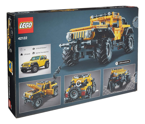 Lego® Technic Jeep® Wrangler 42122; Una Atractiva Maqueta De