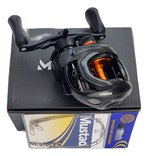 Reel Rotativo Marine Venza Ds 8 Rul Ideal Bait Con Regalo