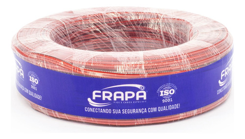 Fio Cabo Paralelo Cristal Automotivo Bicolor 2x0,75mm 50mts