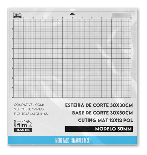 4 Bases De Corte Para Silhouette Cameo 30x30 Com Cola
